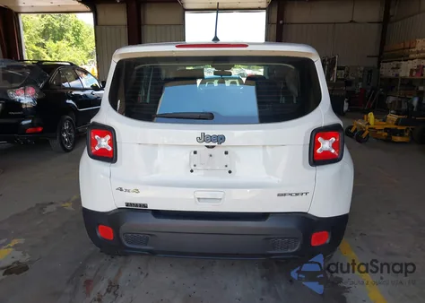 2018 Jeep Renegade Sport 4X4 from USA, damaged, VIN ZACCJBAB1JPJ05872